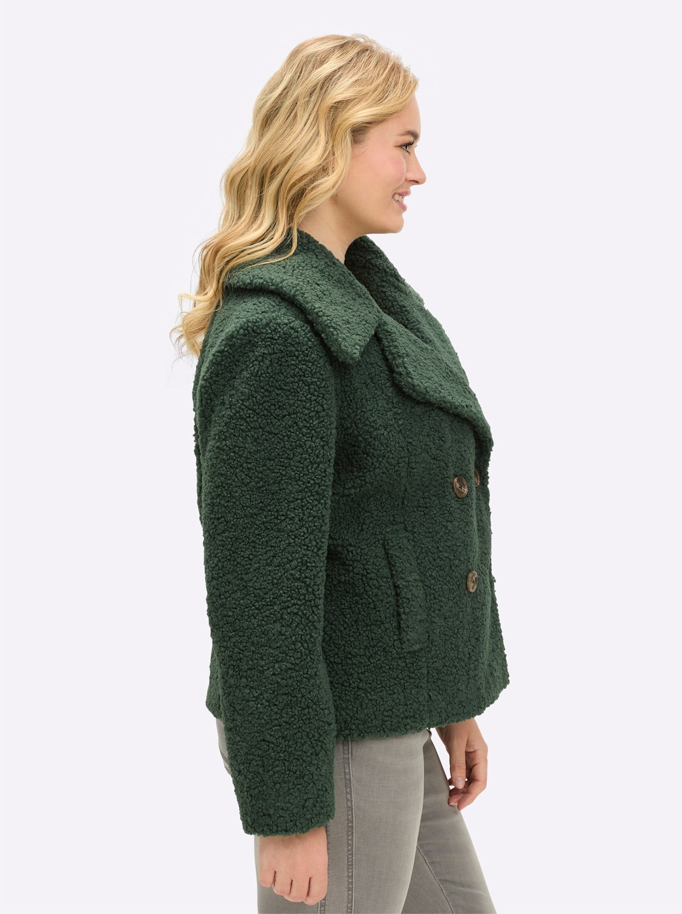 sheego by Joe Browns Kurzjacke ohne Kapuze