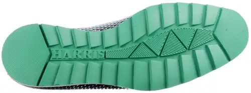 Harris groen combi 2892-11.754 - maat 12 veterschoen groen combi - maat 12 Calandschoen