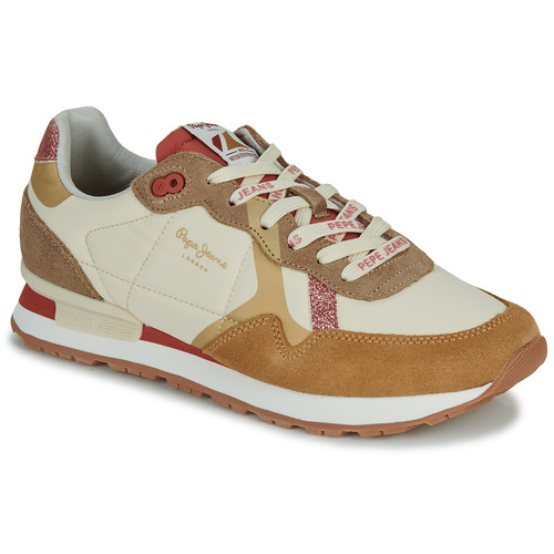 Pepe jeans - BRIT PRINT LUX W - Blanc / Beige