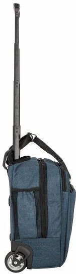 Dermata Business Laptop Trolley Canvas 3456CV Petrol