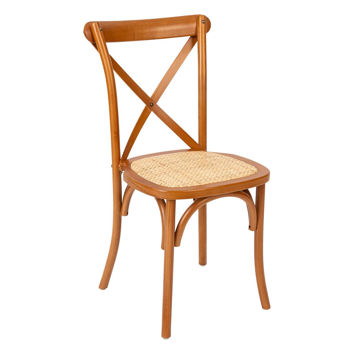 CHAISE BISTROT ISAK PIEDS HETRE MARRON
