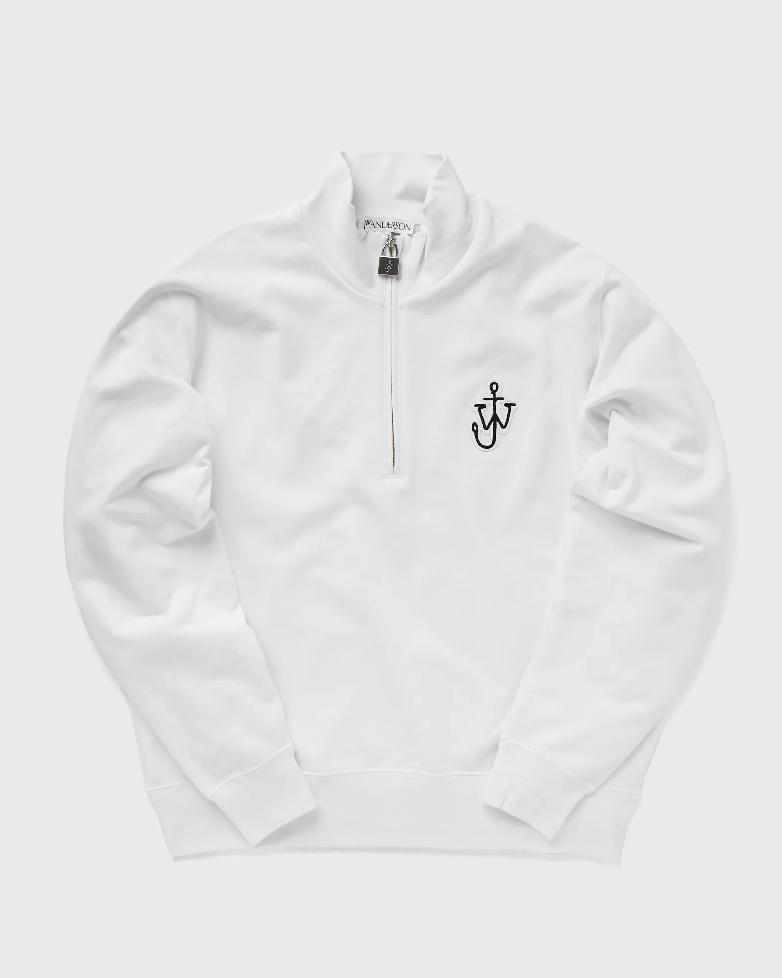 JW Anderson PADLOCK HALF ZIP SWEATSHIRT