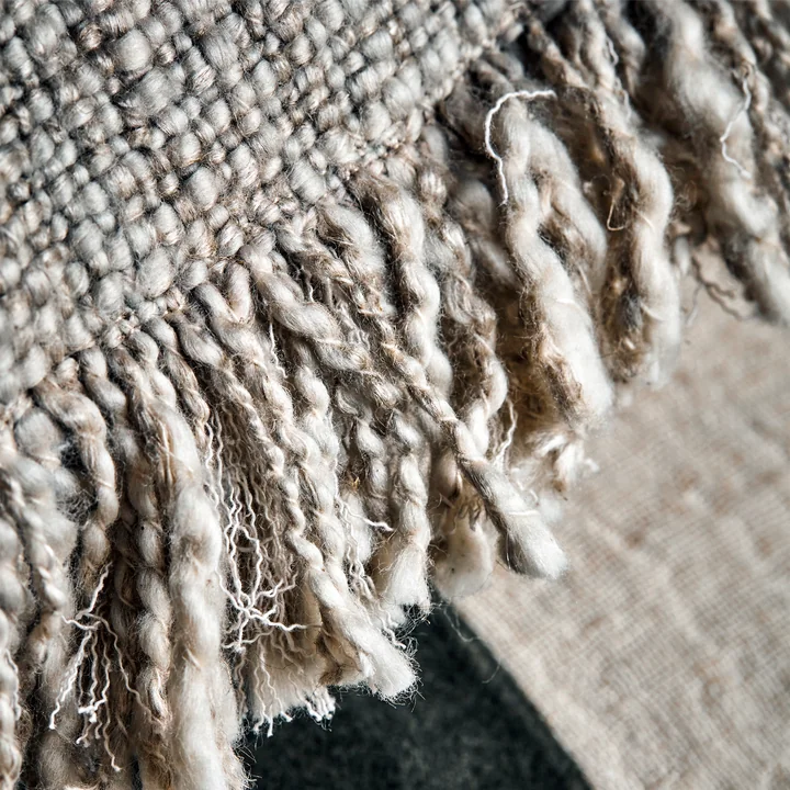 House Doctor - Pava Kissenbezug, 50 x 50 cm, beige