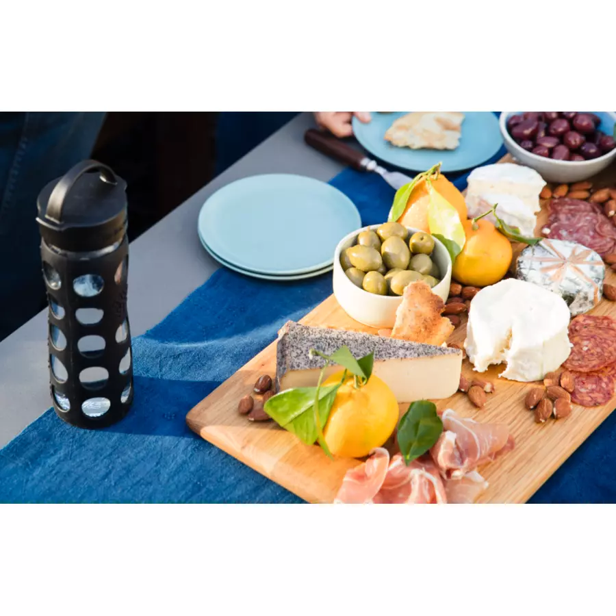 lifefactory Trinkflasche Classic Cap onyx 650 ml