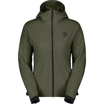 Scott Insuloft Light Hoody Isolationsjacke Douglas Green / Black Damen