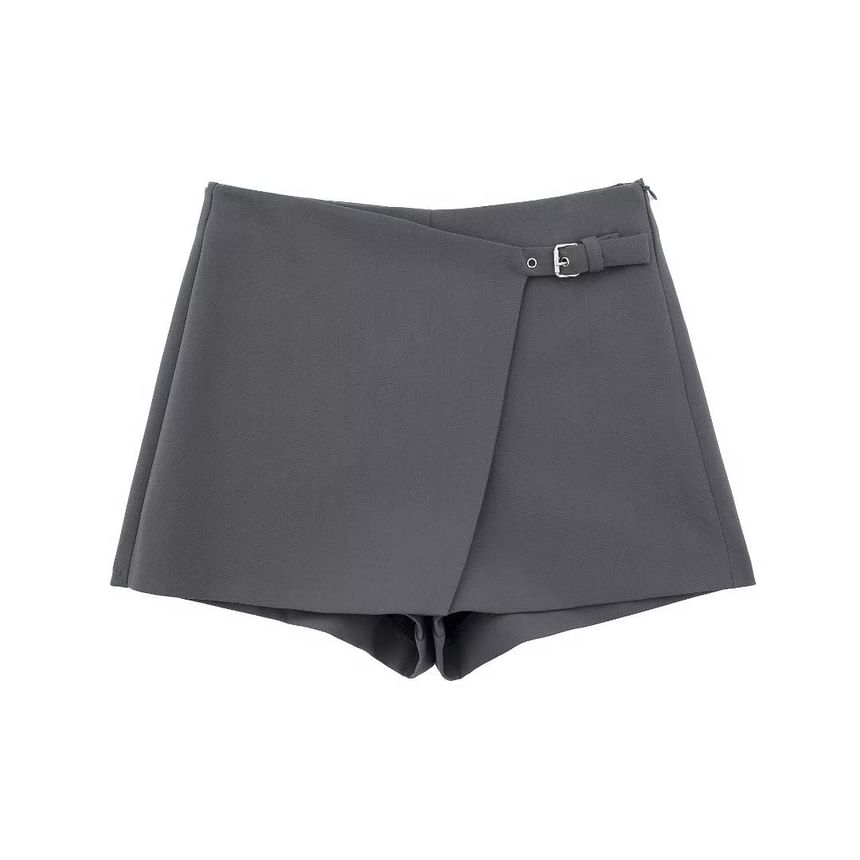 Avauntgardo - Asymmetrische rok met effen gesp