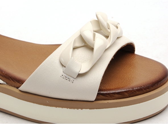 Inuovo nu pieds plats femme 113064 blanc