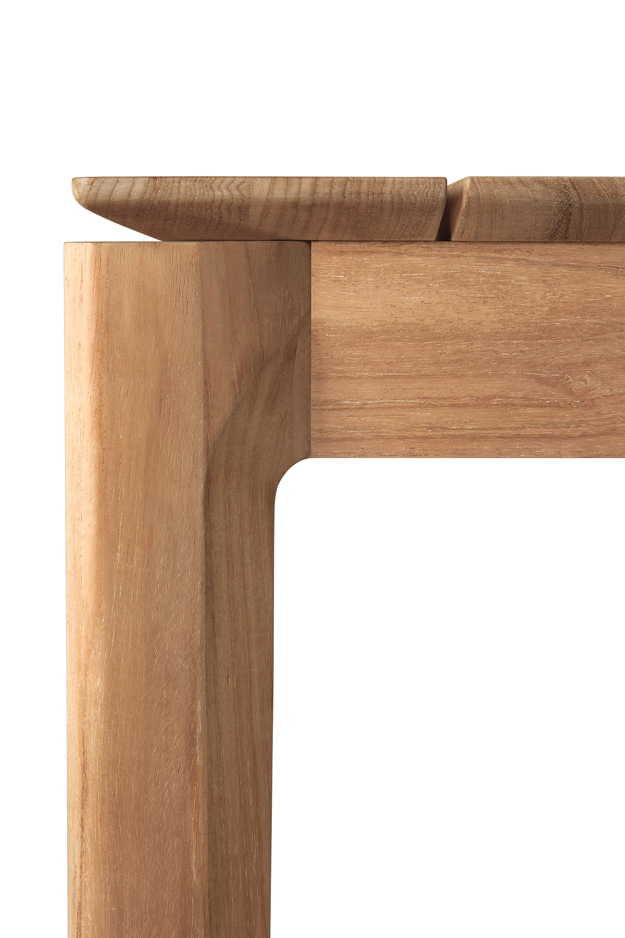 Ethnicraft - Outdoor - Teak Bok tuintafel Teak Bok tuintafel - uitschuifbaar - 200/300x100