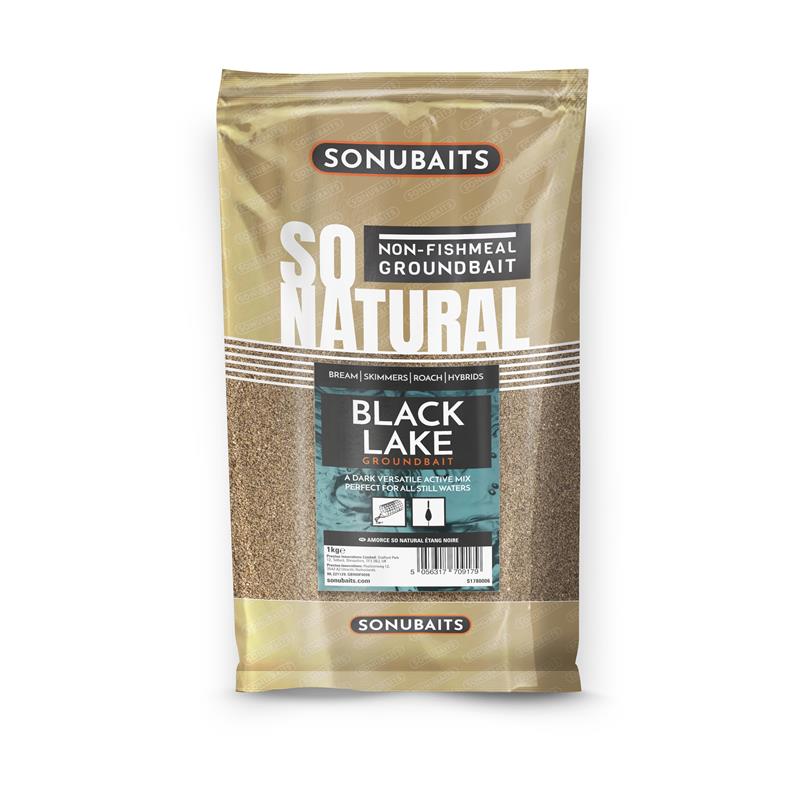 Amorce Sonubaits So Natural Groundbait Black Lake