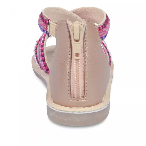 Sandales ROSE NINI & GIRLS CUIR