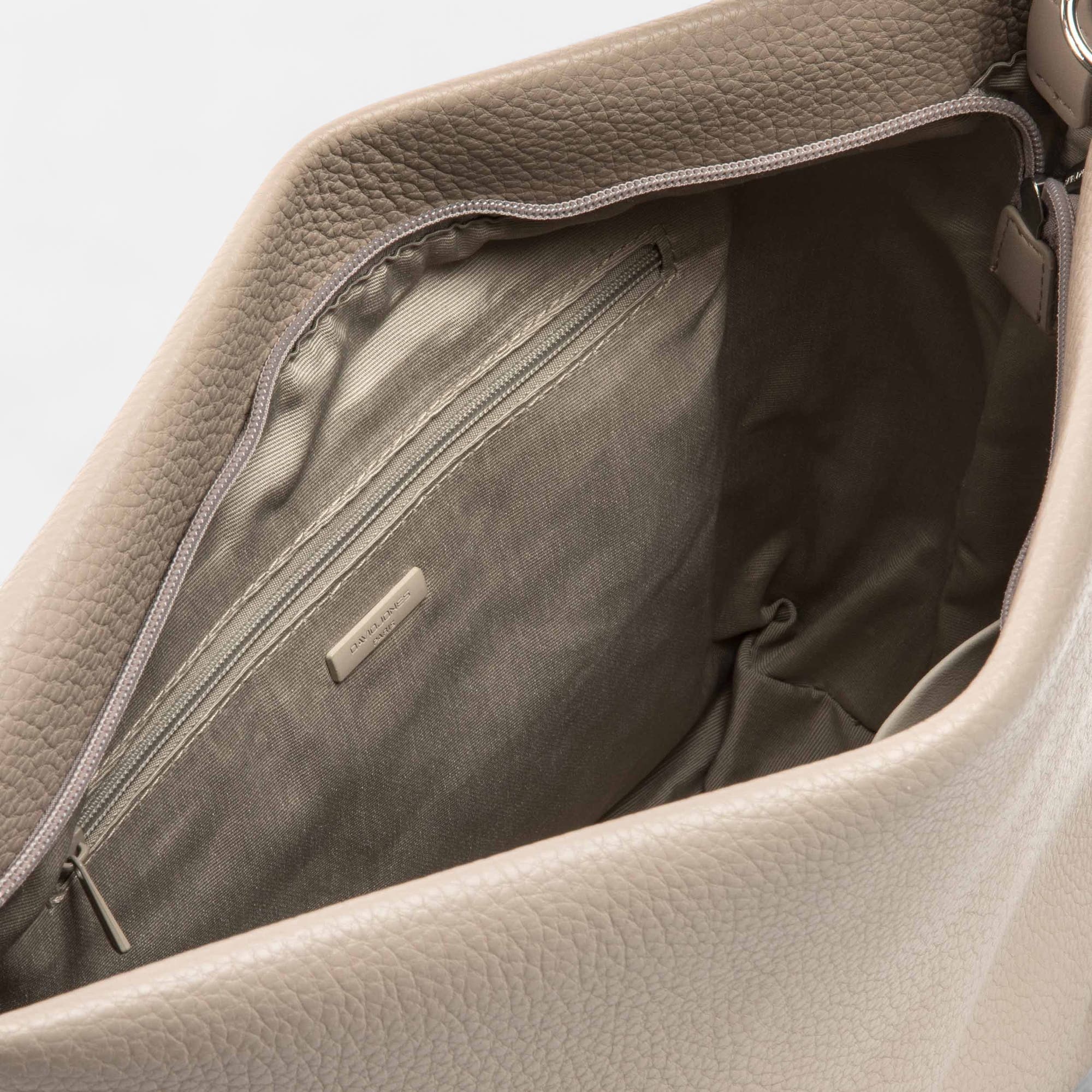 Sac de shopping taupe