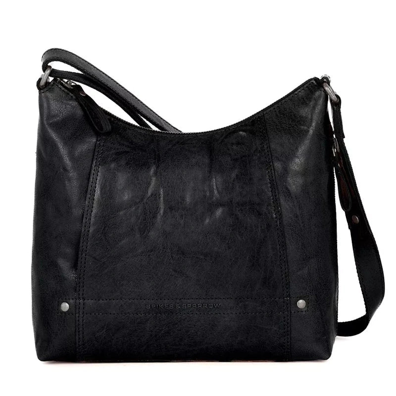 Spikes & Sparrow Bronco Jessyca Crossbodybag Black