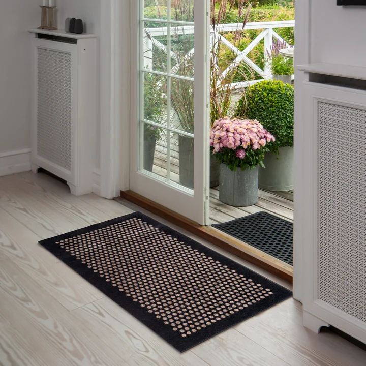 tica copenhagen - Dot Fussmatte 40 x 60 cm, grau