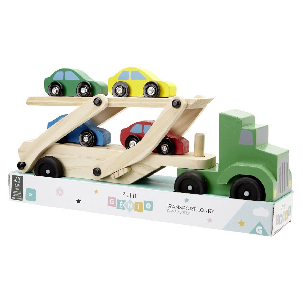 Camion porte voitures en bois certifié FSC®
