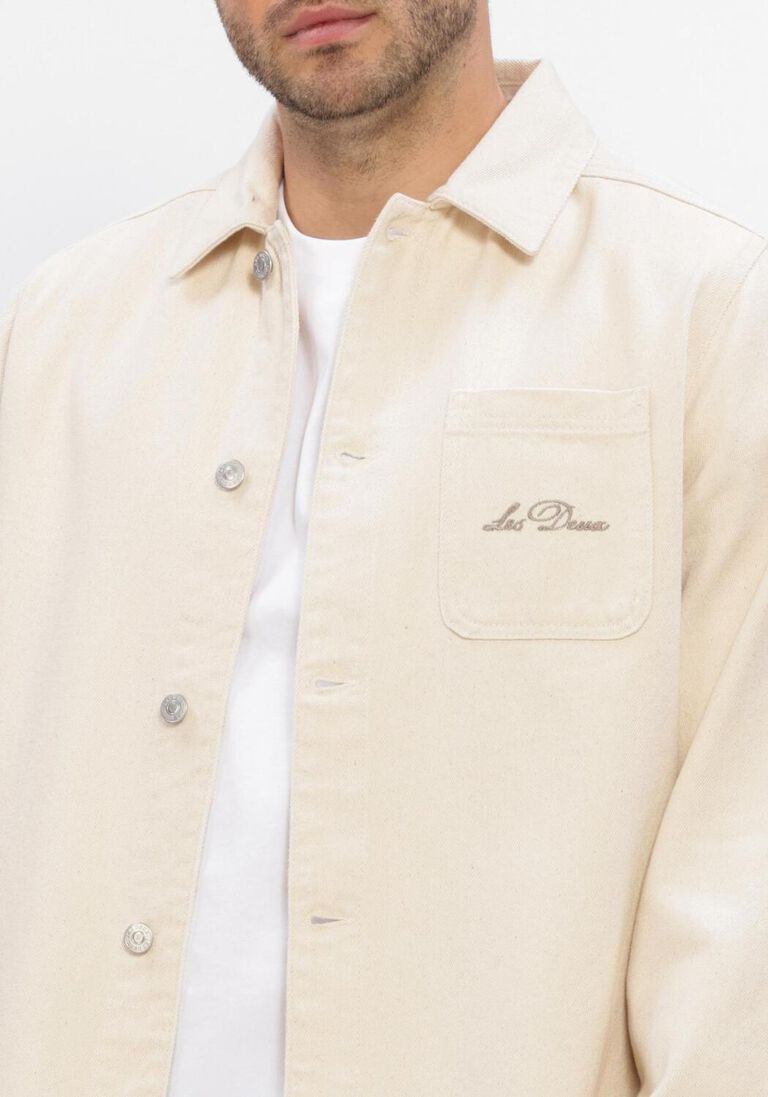 ecru les deux overshirts layton faience twill overshirt