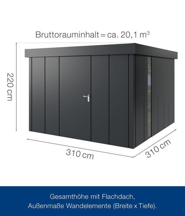 Hörmann Metallgerätehaus Juno JFD14 L-Sk