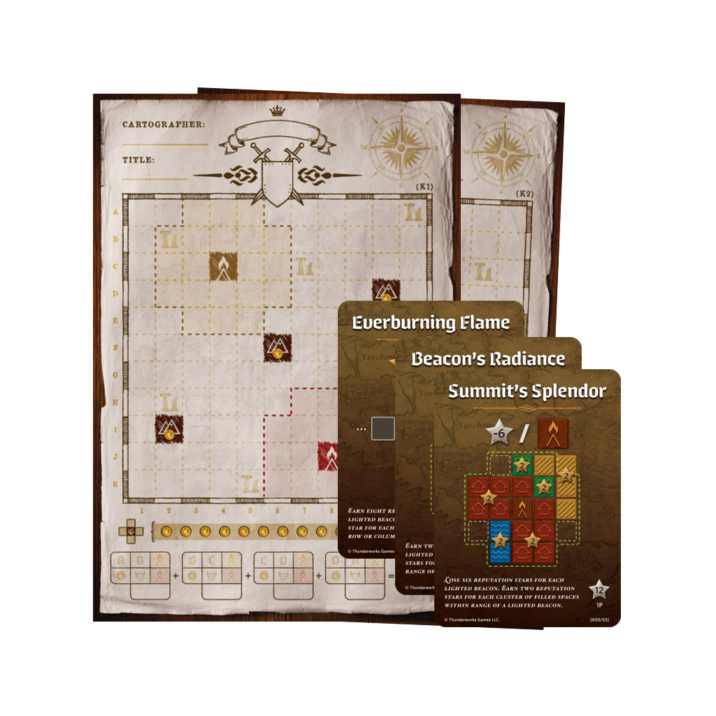 Cartographers Heroes - Map Pack 5 Kethra's Steppe