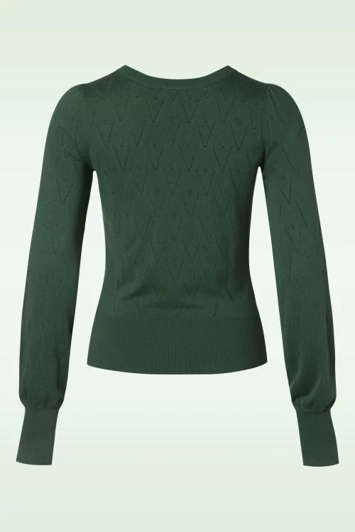Banned Retro Ruth jumper in olijfgroen