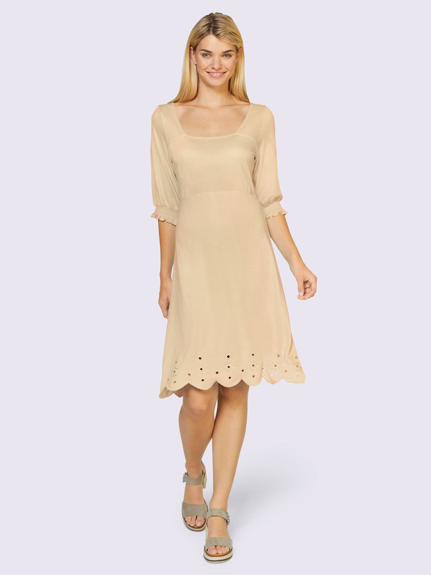 Robe en jersey pure viscose