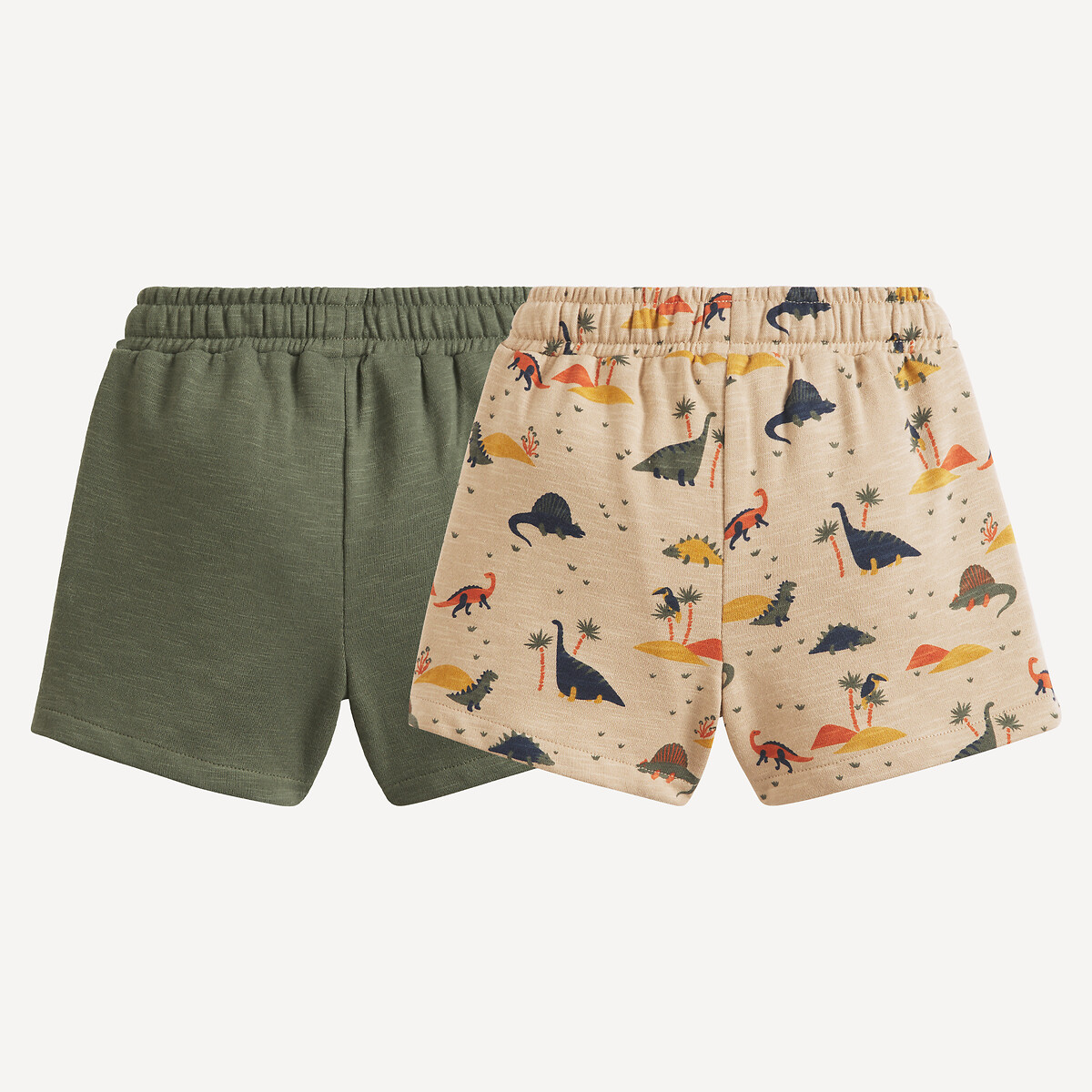 COLEÇÃO LA REDOUTE<br>Conjunto de 2 shorts de fleece