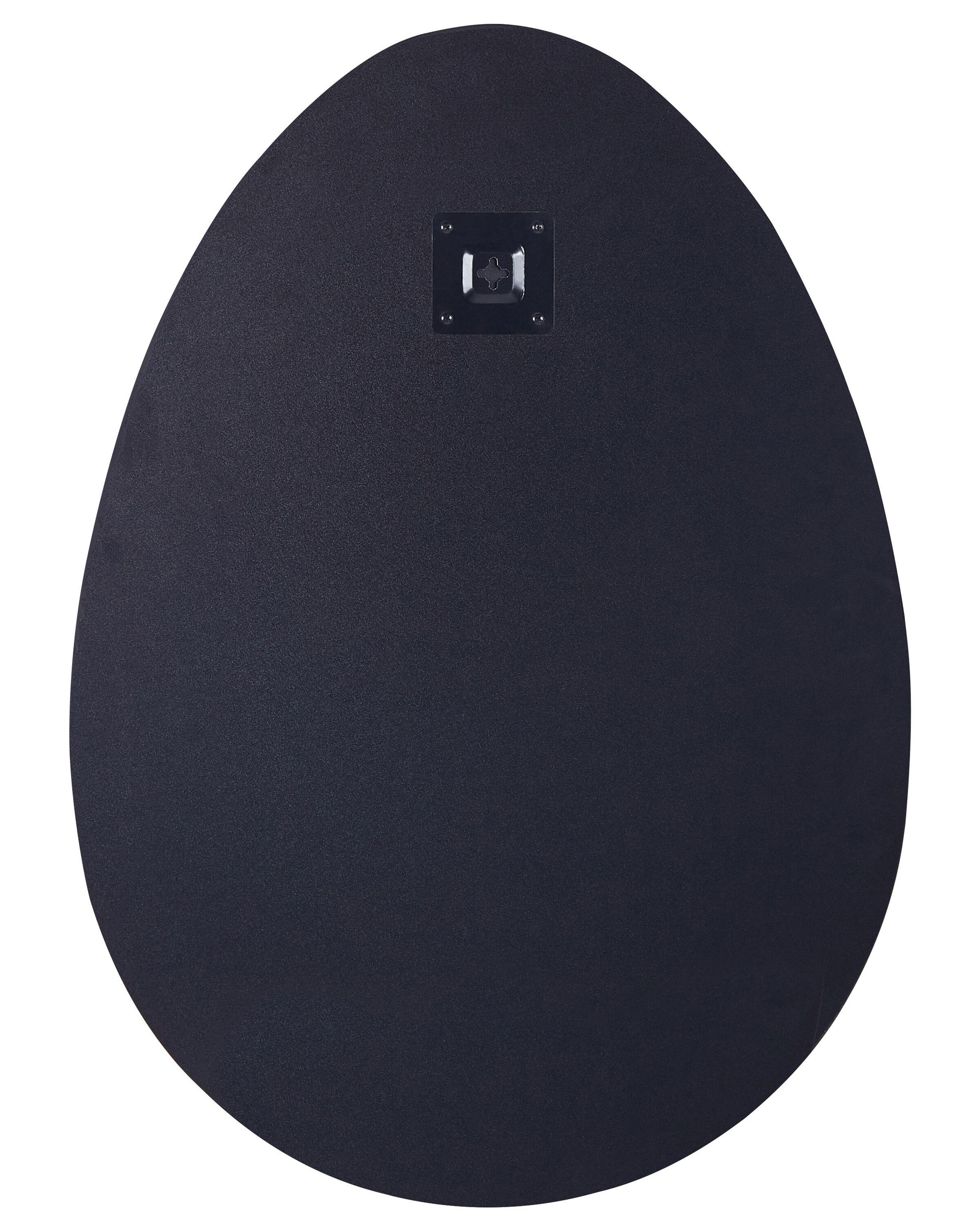 Wandspiegel MONTRESOR 50 cm 70 cm Zilver
