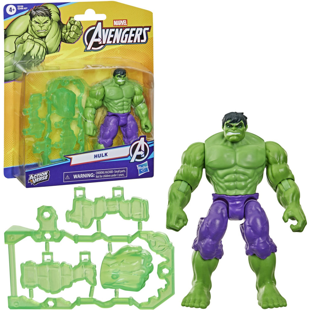 Køb Marvel Avengers Figur Med Udstyr 11 Cm Hulk