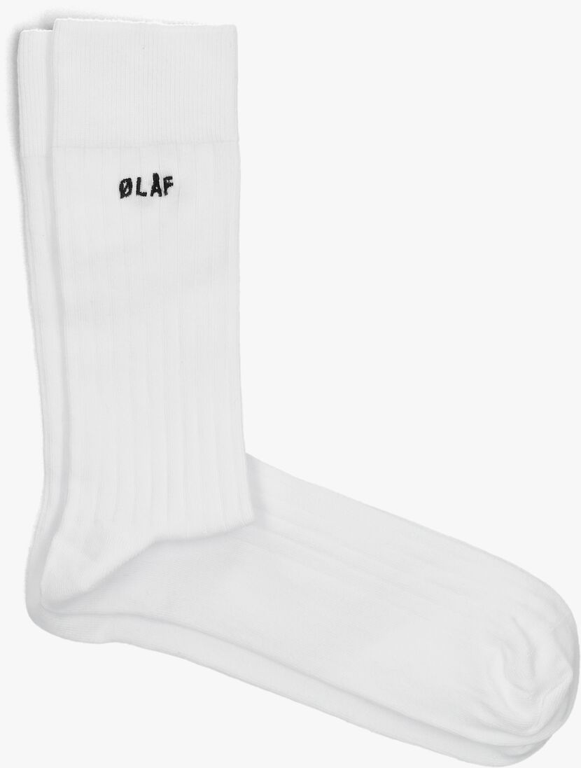 witte olaf hussein sokken essential sock
