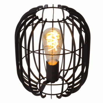 Lucide Reda Tafellamp Zwart H 26cm