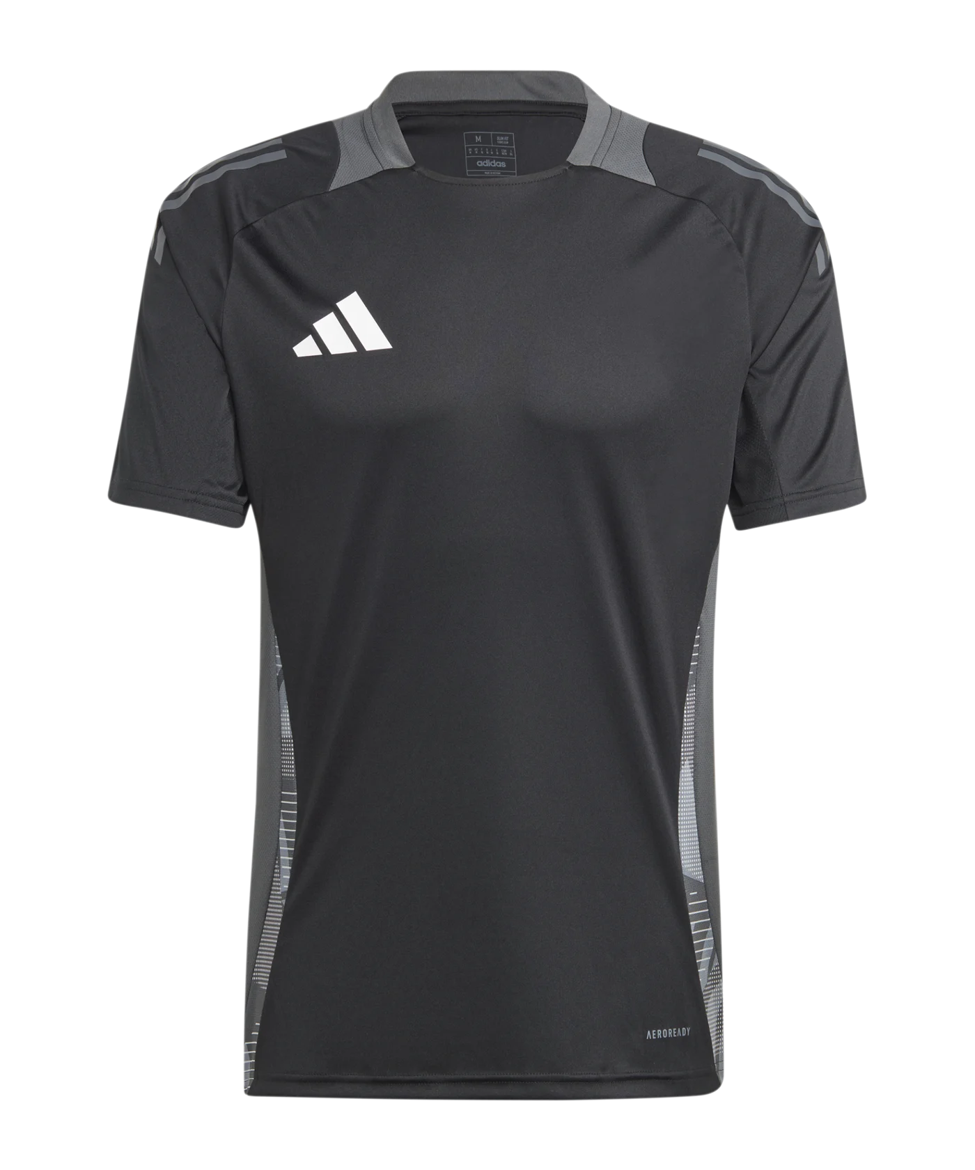 adidas Tiro 24 Comp Training Trikot Schwarz Grau