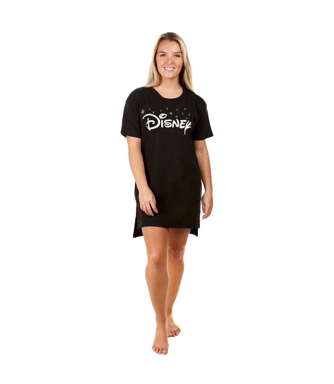 Disney - Chemise de nuit - Femme (Noir / Blanc) - UTTV548