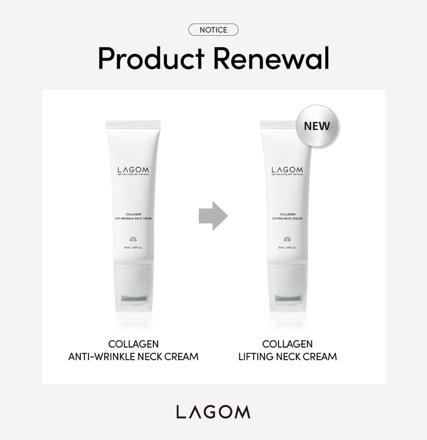 LAGOM - Collageen Liftende Halscrème