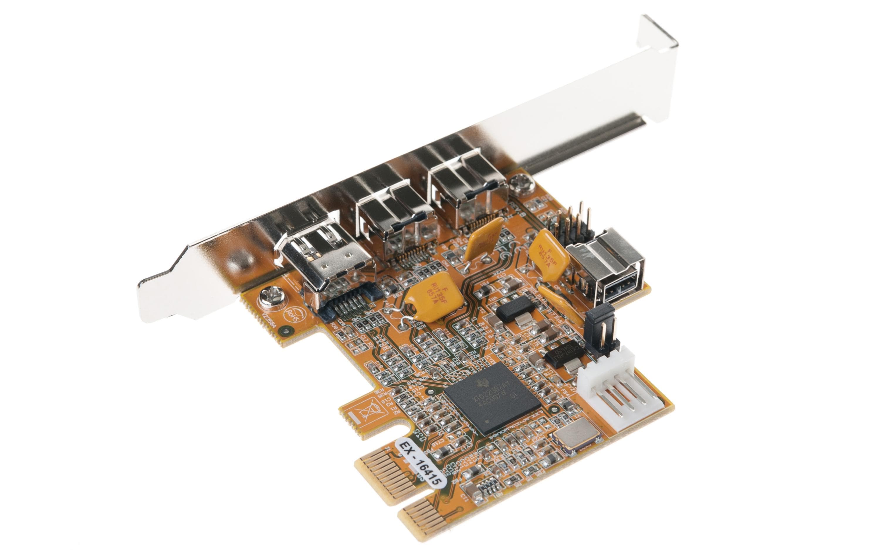 PCI-Express-Karte EX-16415PCI-Express-Karte, FireWire IEEE1394b