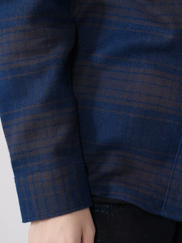 PATAGONIA Hemdbluse FJORD FLANNEL dunkelblau