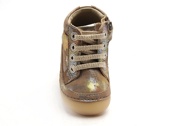 Kickers boots bottine bebe sonistreet fille or