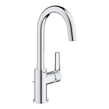 Grohe Wastafelmengkraan Start Loop L-size Push Open Chroom