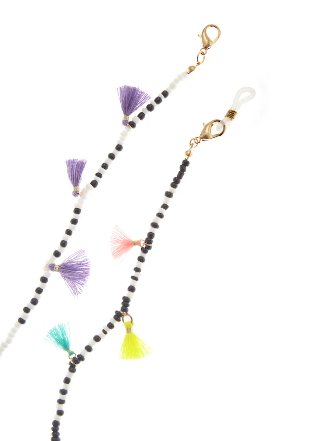 LASCANA Brillenkette »Brillenband mit kleinen Tasseln im 2er Set« 2 Stk. tlg. Perfekt zu Brille oder Sonnenbrille oder als Maskenkette