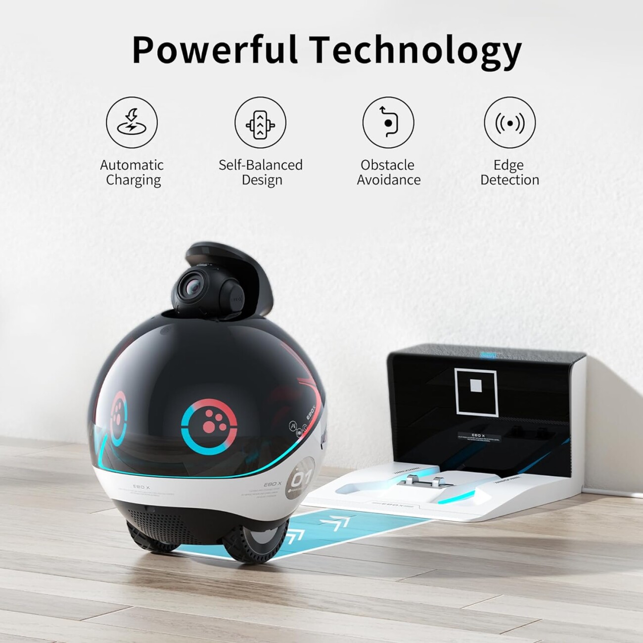 Enabot EBO X: Familien‑Sicherheitsroboter kabellos, KI‑gesteuert & mit Sturzalarm