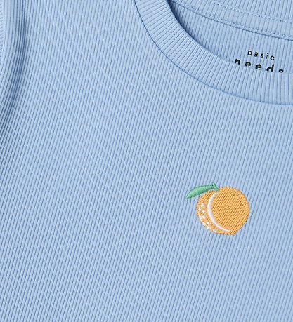 Name It T-Shirt - NkfVivemma - Rib - Serenity/Peach