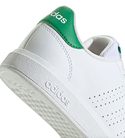 adidas Performance Sko - Advantage Base 2.0 - Hvid/ Grøn