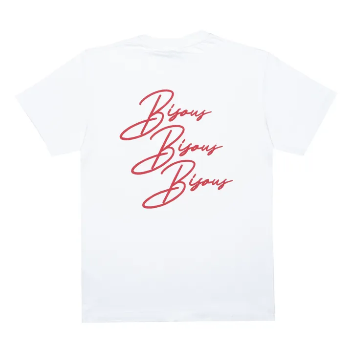 Bisous Skateboards T-shirt Cigarette | Blanc