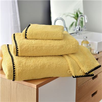 Linge de toilette finition point cavalier - 540 g/m²