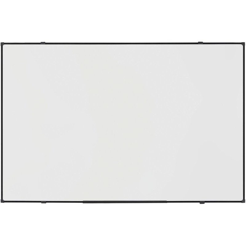 Tableau blanc magnetique Suri cadre noir 178 x 88 cm Bi-Office