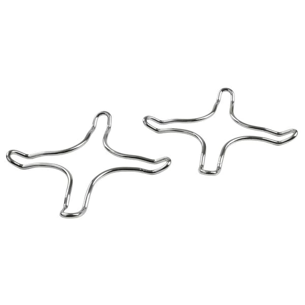Lot de 2 grilles de bruleur pour appareil de cuisson Tecno Fackelmann