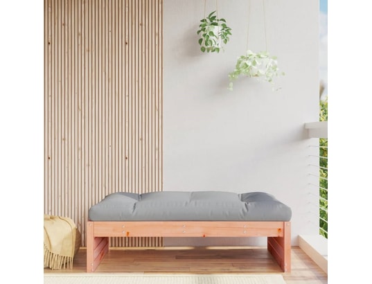 VIDAXL - Pouf Repose-pied de jardin 120x80 cm massif de douglas
