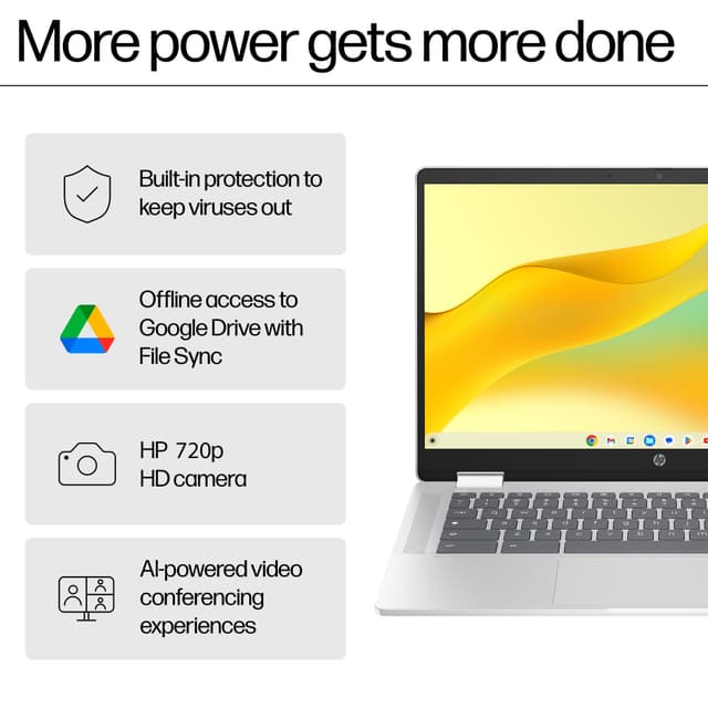 HP Chromebook x360 14 N100/4/128/IPS 14