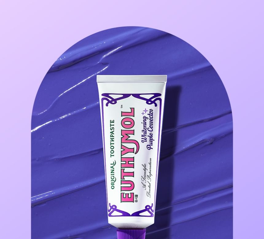EUTHYMOL - Originele tandpasta Whitening Purple Corrector