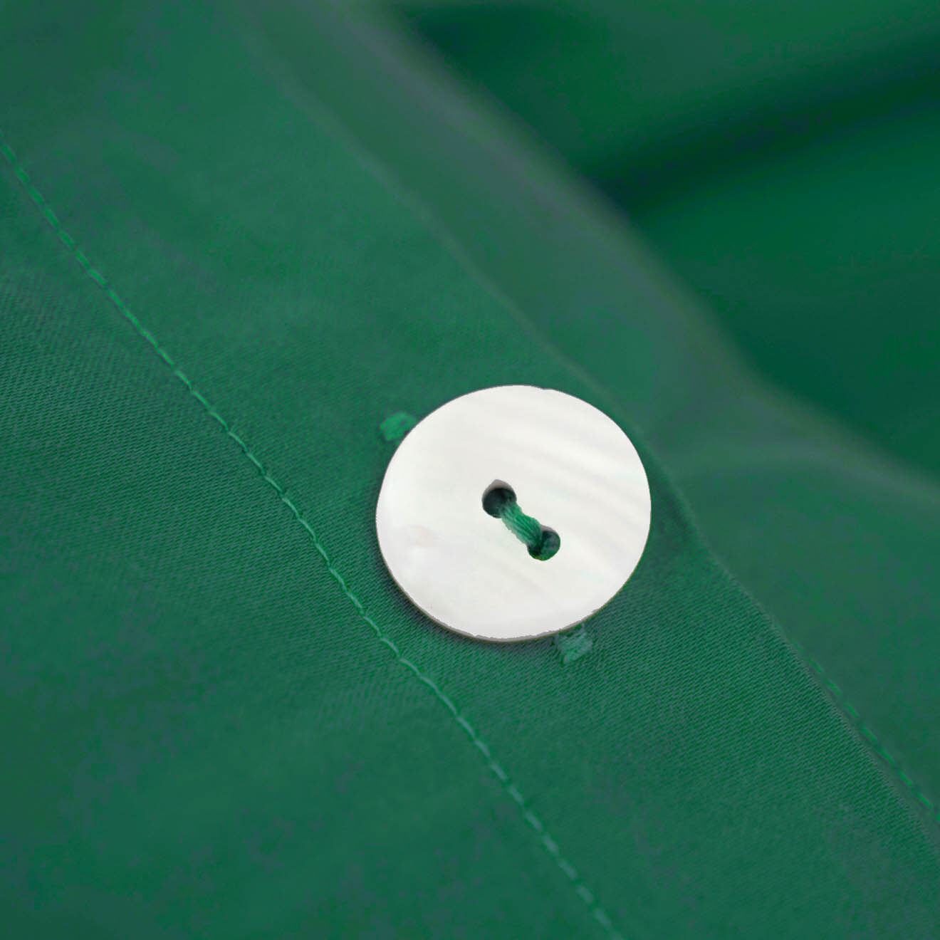 Febronie Housse de couette 100% Satin de Coton Julia vert sauge
