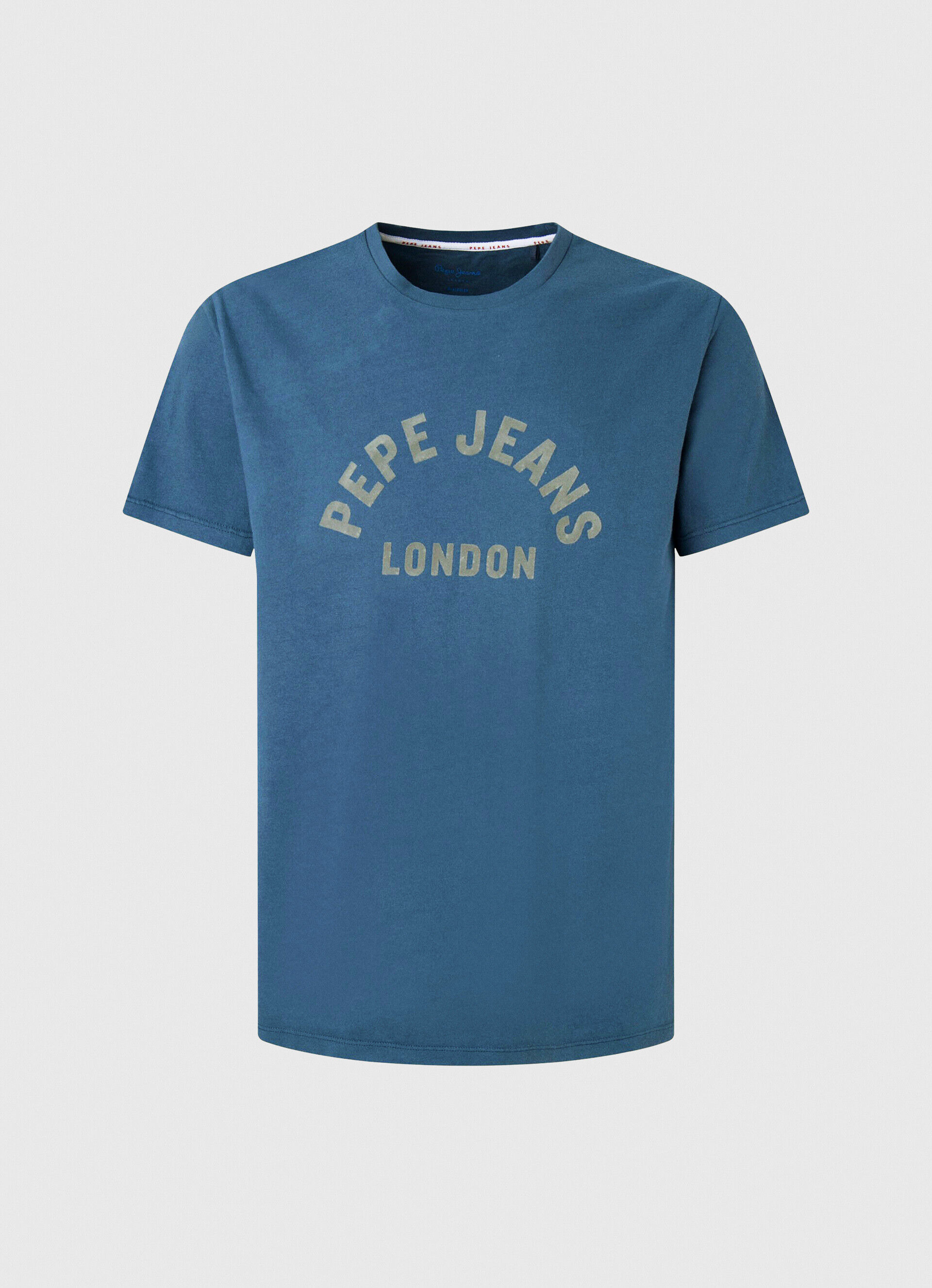 CAMISETA COM LOGOTIPO ESTAMPADO - jarman azul