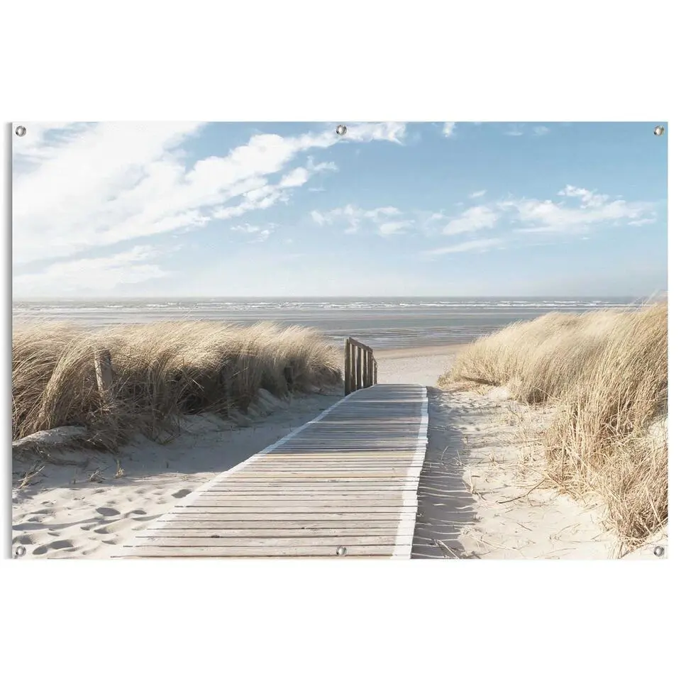 Tuinposter Duinen - 80x120cm - Beige