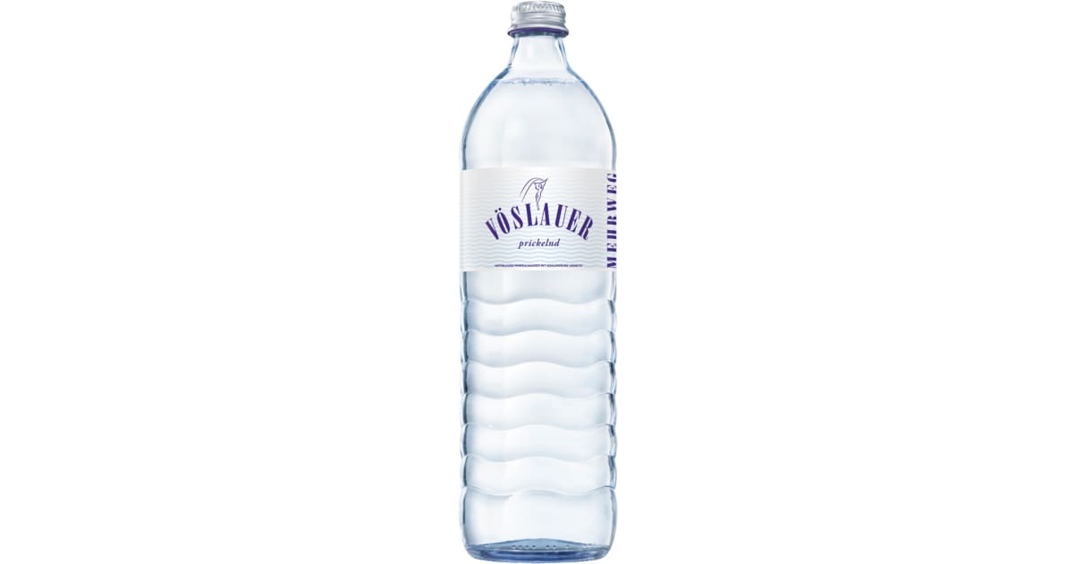 Vöslauer Mineralwasser prickelnd 1,0 Liter (Mehrweg)